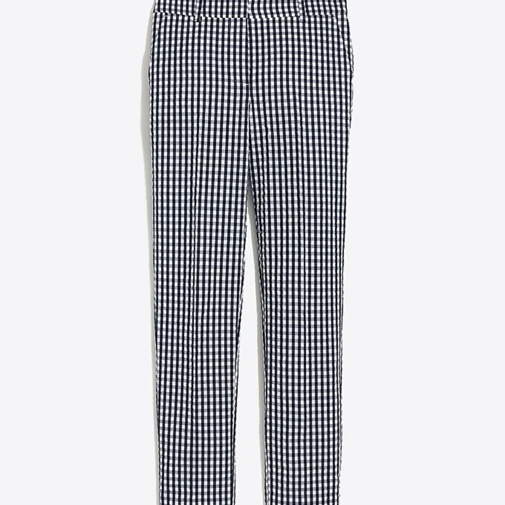 J.Crew Skimmer pant in gingham Size 8 Career Preppy